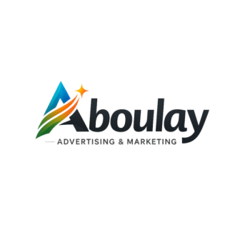 aboulay advertising & marketing – gradient brand logo